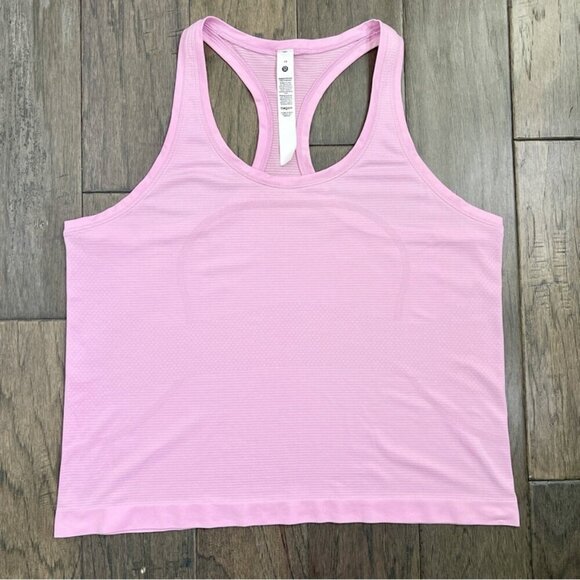 Lululemon Swiftly Tech Racerback Tank Top 2.0 *Waist Length Vitapink - Picture 1 of 7